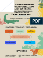 RPP Luring Kelas 5 Tema 5 Ekosistem Subtema 1 PB 6
