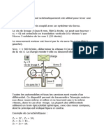 Exercice vis-ecrou