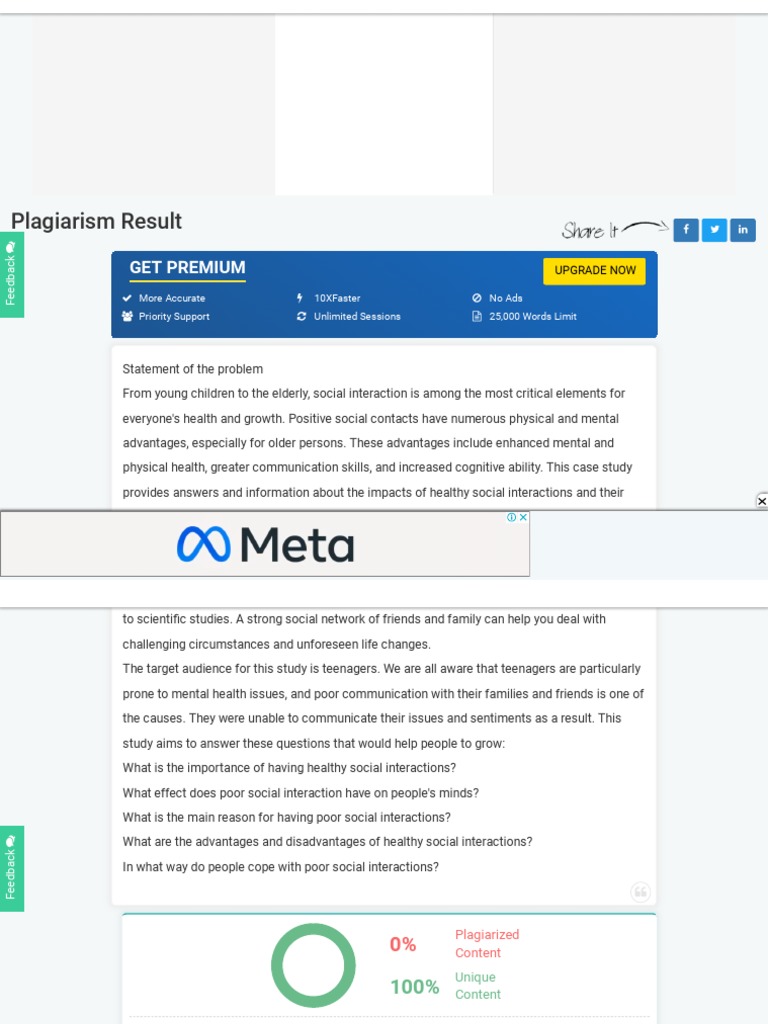 WHAT IS THE MOST ACCURATE FREE PLAGIARISM CHECKER intelligence overview