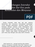 Pertimbangan Interaksi Obat Dan Zat Gizi