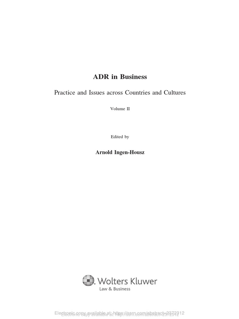 Combinations and permutations of arbitration and mediation issues and