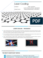 Laser Cooling Course Presentation