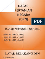 Dasar Pertanian Negara (DPN)