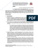 Resolución de Exclusiòn Por Falsificacion de Documentos