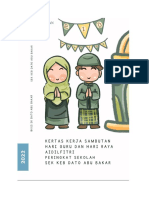 Kertas Kerja Sambutan Guru Dan Hari Raya Aidilfitri 2022