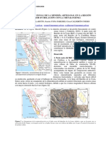 Distribución zonal minería artesanal Ancash