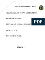 tarea semana 1 introducción al derecho 