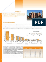 2 Estructuras. Estructura de un techo. A Estructura de madera ESTRUCTURAS b