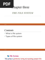 Chapter 3 The File System