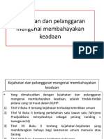 Pertemuan Ke-6 Tentang Kejahatan Dan Pelanggaran Mengenai Membahayakan Keadaan Umum