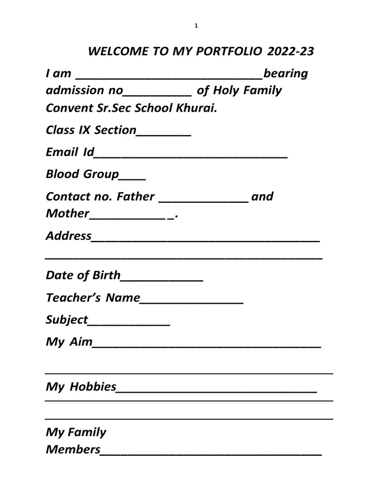 Ix Portfolio Science Pdf