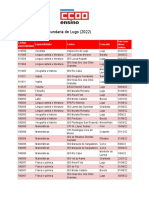 Xubilacións Secundaria 2022 Lugo