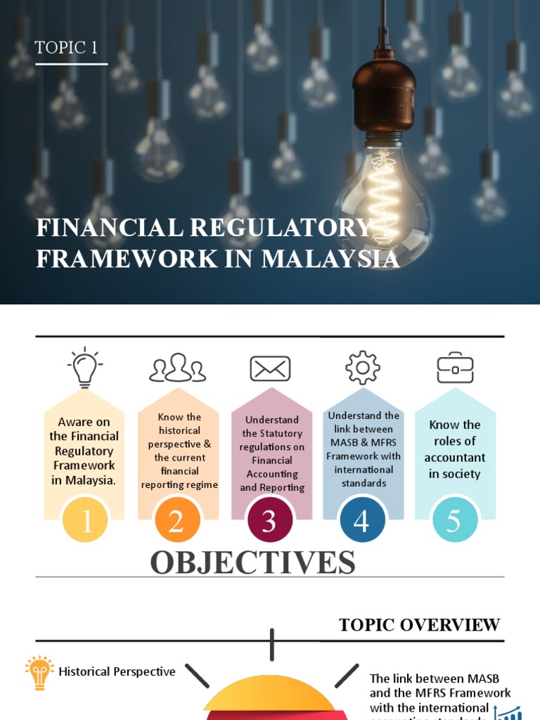 Topic 1 Financial Regulatory Framework in Malaysia PDF International Financial Reporting
