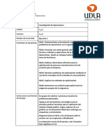 Ejercicio 1 Investigación de Operaciones