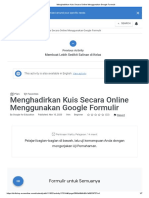 MENGOPTIMALKAN KUIS ONLINE