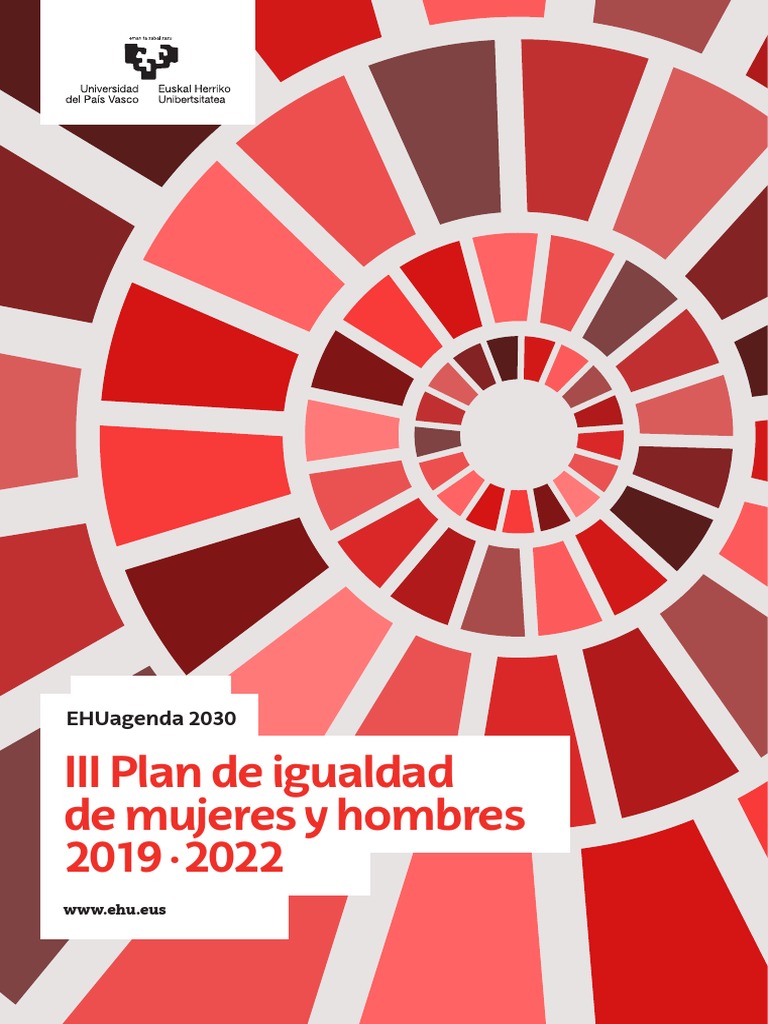 III Plan de Igualdad de Mujeres y Hombres de La UPV EHU | PDF ...