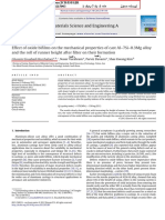 Effect of oxide bifilms on the mechanical properties of cast Al–7Si–0.3Mg alloy and the roll of runner height after filter on their formation