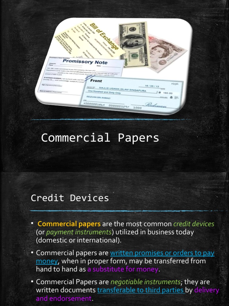 (2022) Papers PDF Negotiable Instrument Cheque