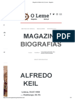 Biografia de Alfredo Keil - O Leme - Magazine