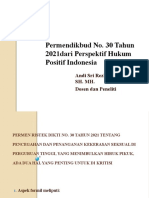 Permendikbud No. 30 Tahun 2021 Dari Perspektif Hukum Indonesia