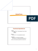 Lect9 Normal Forms Functional Dependencies Other Forms Cs Bu