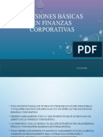 Decisiones Financieras Básicas 2021