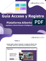 Guía de Acceso A La Plataforma Alberto Coto
