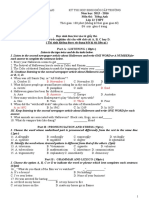 13. KỲ THI HỌC SINH GIỎI CẤP TRƯỜNG THPT LÊ LỢI