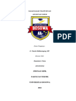 Dasar Dasar Tranportasi Angkutan Umum: Jurusan Sipil Fakultas Teknik Universitas Bosowa 2022