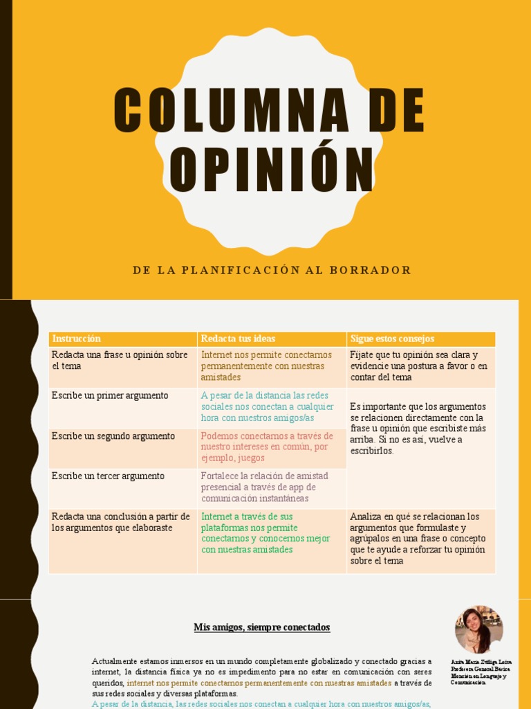Columna de Opinión | Descargar gratis PDF | Internet | Aplicación movil 
