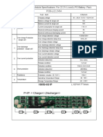 22.2V Li-ion Battery Pack Specs with 6A Charging