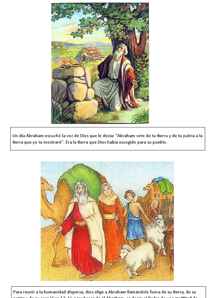 La historia de Abraham y su fe | PDF