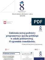 Jezyk Polski Modul 1 Prezentacja Podstawa Prawna Egzaminu