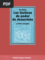 (Paidós Terapia Familiar) Jay Haley - Las Tácticas de Poder de Jesucristo y Otros Ensayos-Paidós (1991)
