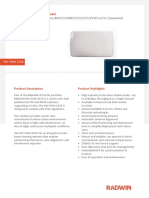 PTP/PTMP Hbs - Data Sheet (Rw5000/Hbs/59S0/F35/Etsi/3X3/Sc/Smartant)