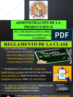 Administración de La Producción II