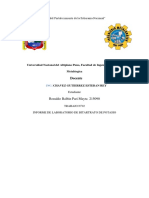 Informe Bitartrato de Potasio