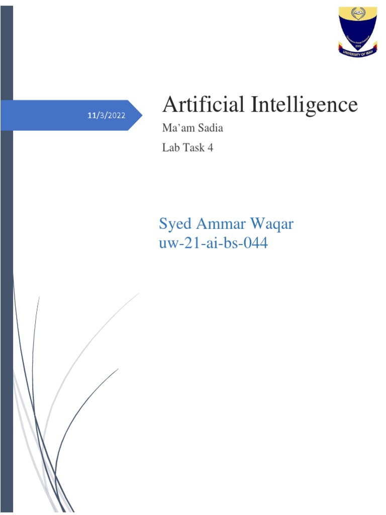 Labtask 4 AI | PDF