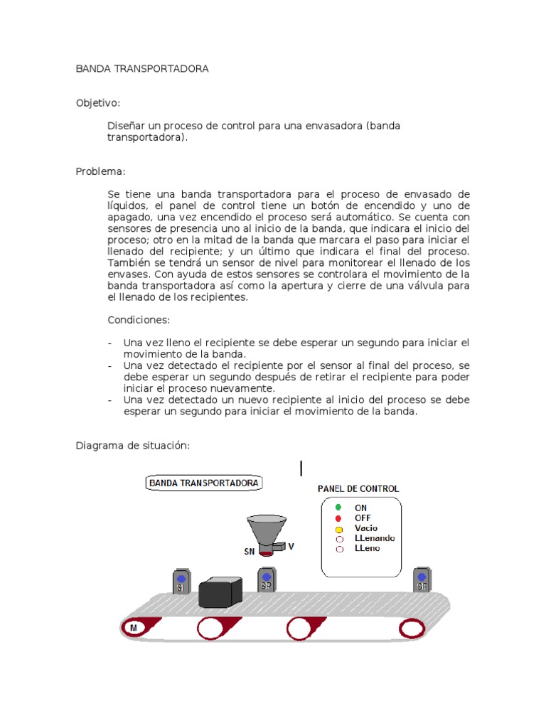 Banda Transportadora | PDF