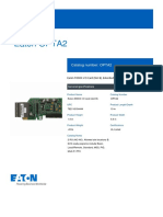 Eaton OPTA2 Data Sheet