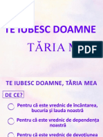 Te Iubesc DOAMNE