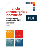Docencia Universitaria e Innovación: Cidui