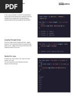 Learn JavaScript - Loops Cheatsheet - Codecademy