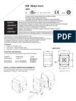 855HM Instruction Sheet 10001245826 Rev 1