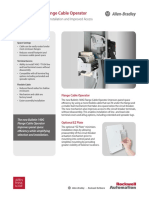 Bulletin 140G 3P Flange Cable Operator: Simplified Selection, Faster Installation and Improved Access