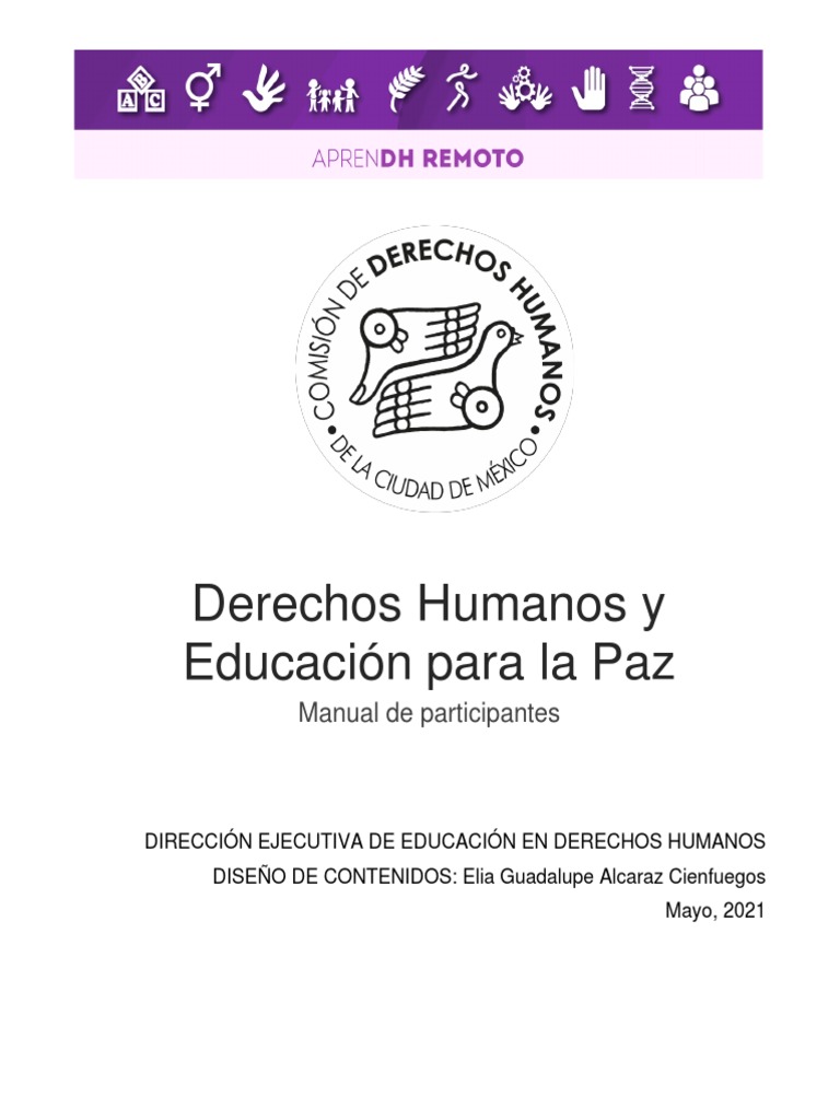 DerechosHumanos y Educación para La Paz | PDF | Conflicto (proceso