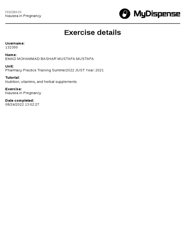 Nutrition Vitamins and Herbal Supplements Nausea in Pregnancy 132300 2022 08 24 13 02 27 PDF