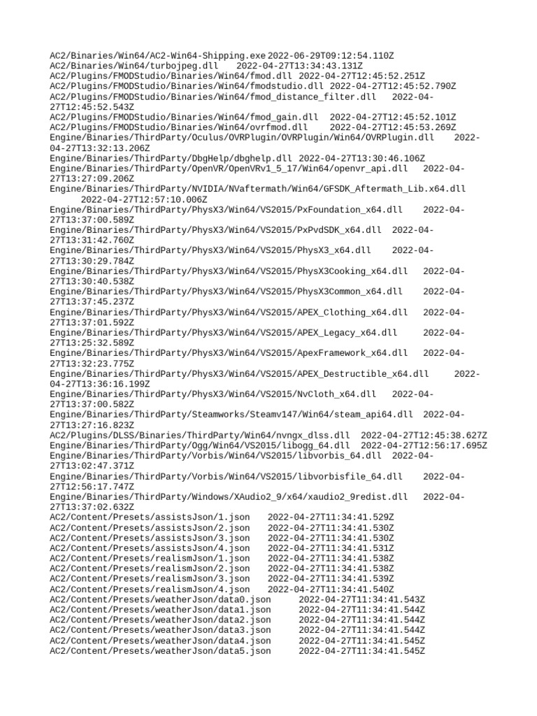 Manifest NonUFSFiles Win64 | PDF | Software Development | Computer Data