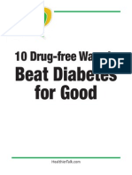 10 Ways To Beat Diabetes