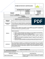 Informe Proyecto Certificacion Uts Tasty Cake